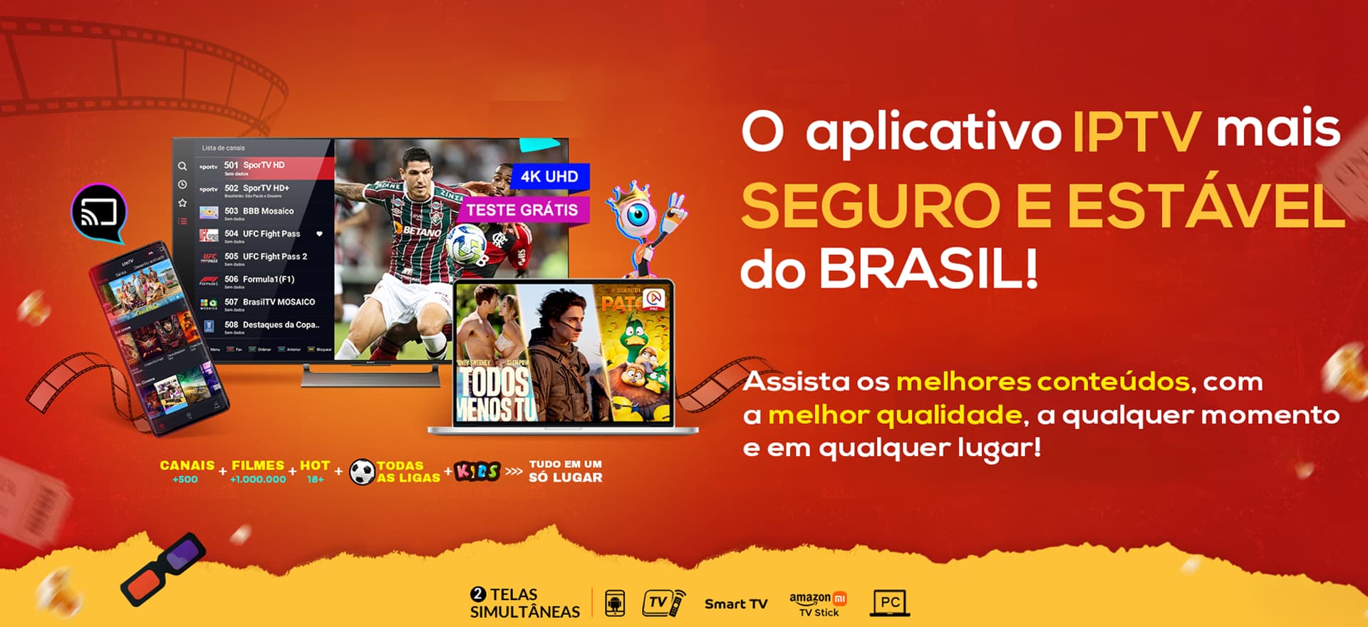 O aplicativo mais seguro e estável do Brasil