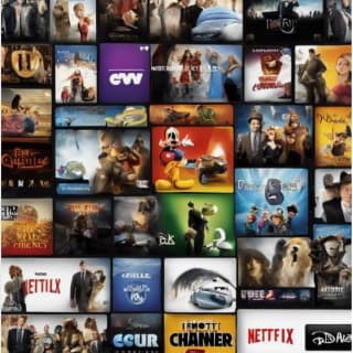 Milhares de filmes e séries